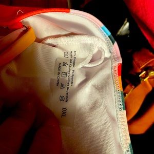 Bold print swimsuit one piece